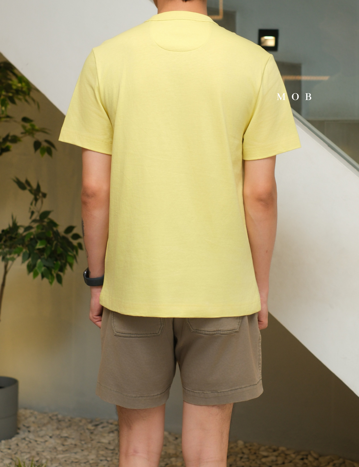 MODSST01001G Basic SS Tee Yellow