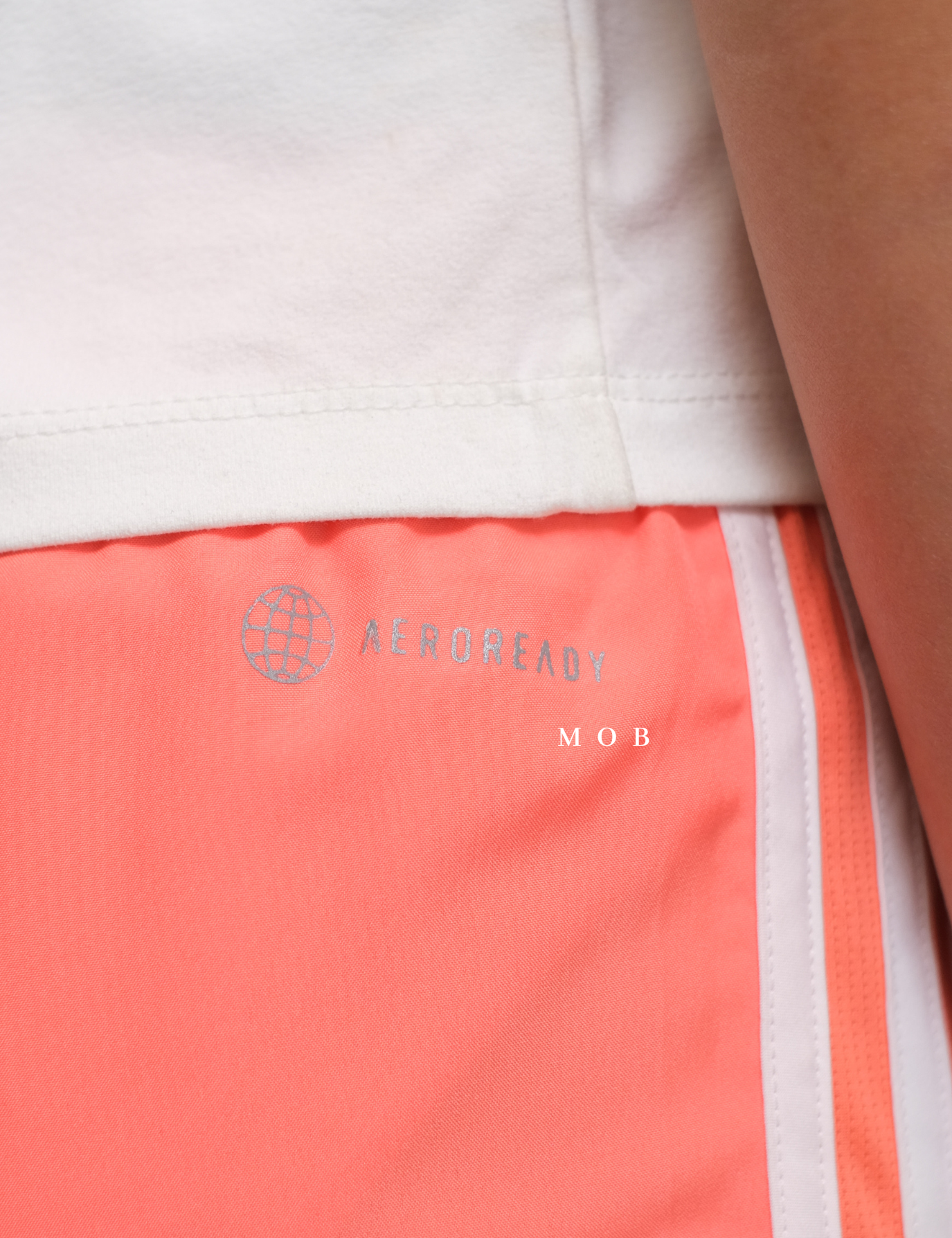 ADDSSR04002 4" Running Shorts Coral Fusion
