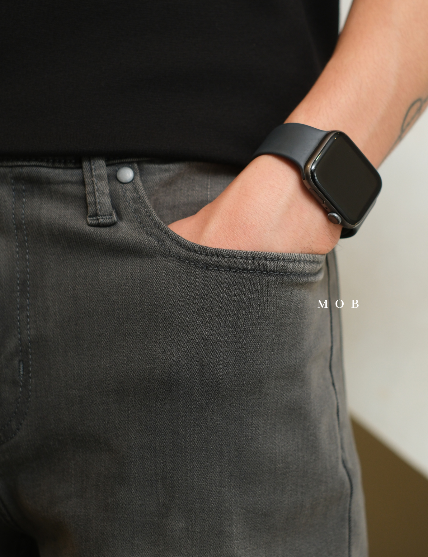 KCPT02005 Awearness Chillflex Slim Jeans Grey