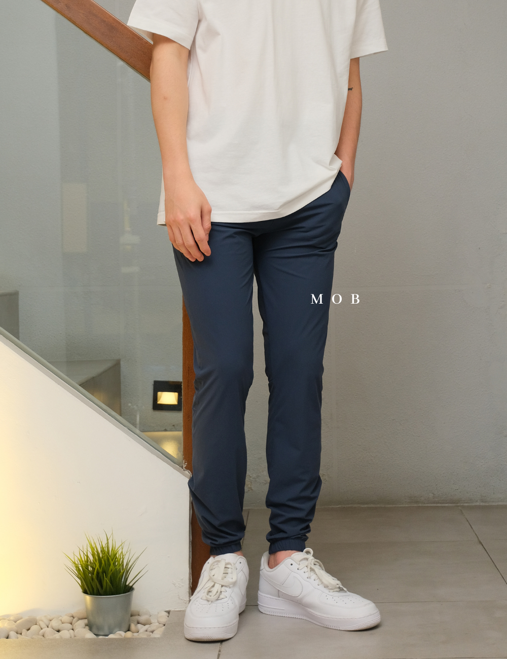AIMPT02001 Track Jogger Pants Navy (L & XL ONLY)