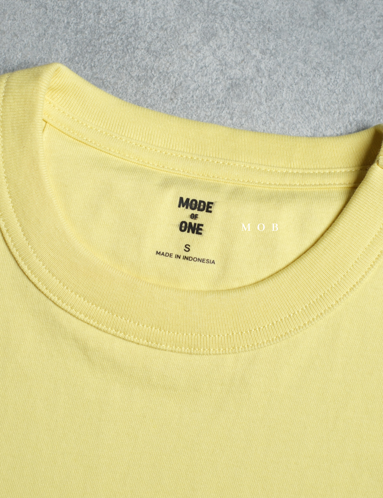 MODSST01001G Basic SS Tee Yellow