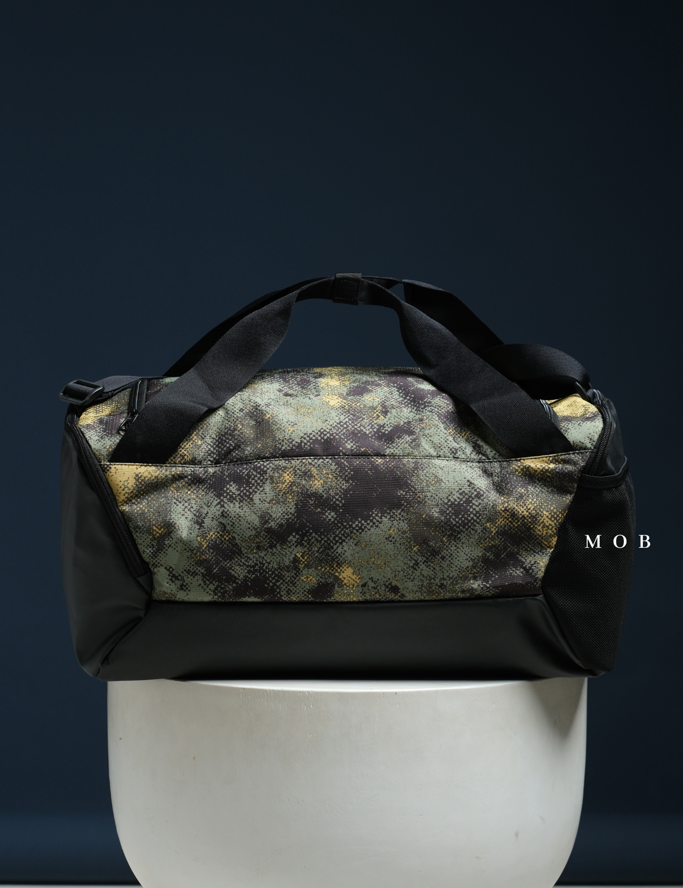 NKBAG03001D Brasilia Duffel Bag Oil Green Black (41L)