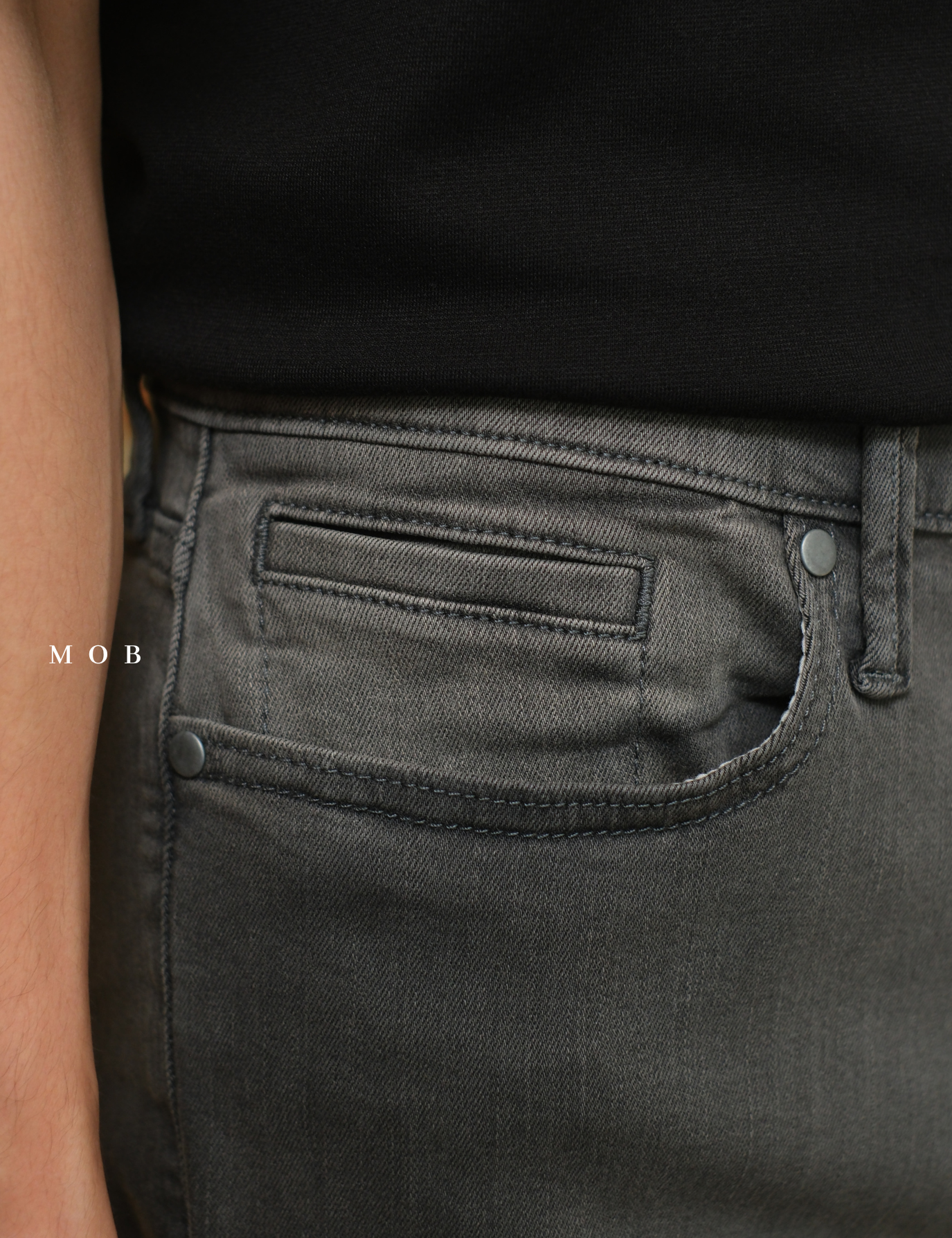 KCPT02005 Awearness Chillflex Slim Jeans Grey