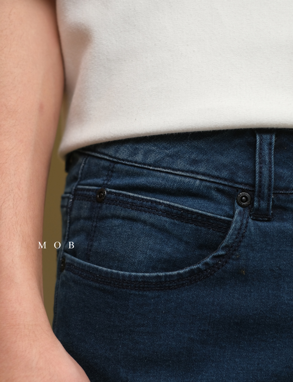 BBGPT02004 Slim Jeans Navy Blue