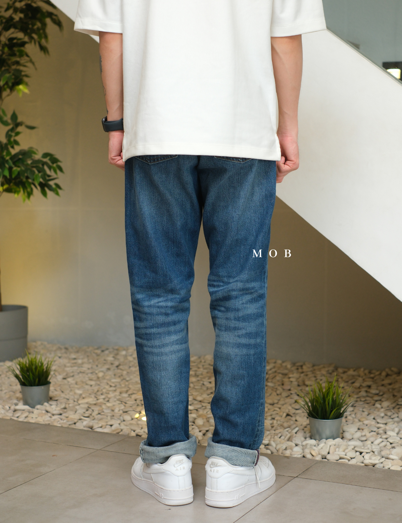 SOPT02001B York Regular Jeans Medium Blue
