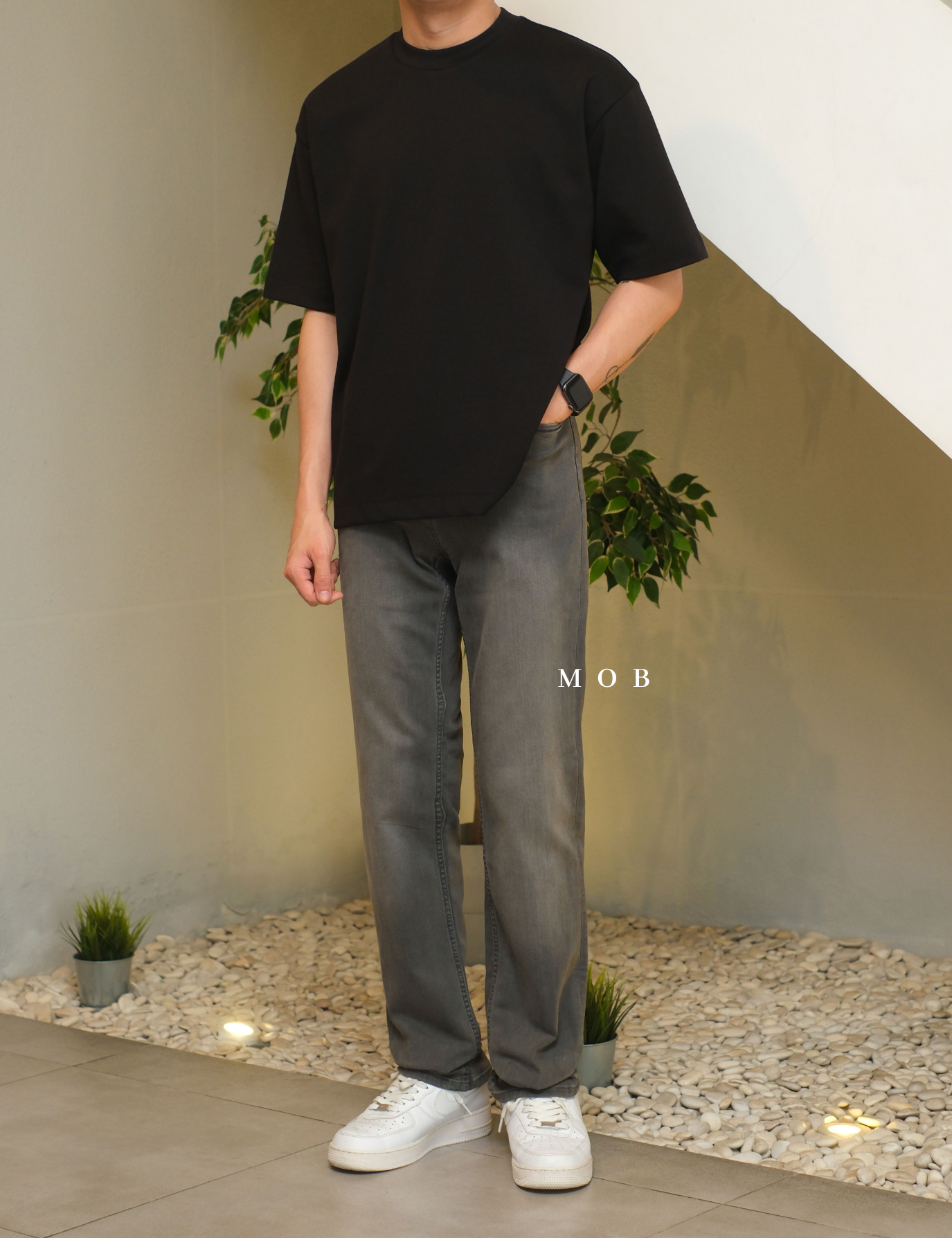 KCPT02005 Awearness Chillflex Slim Jeans Grey