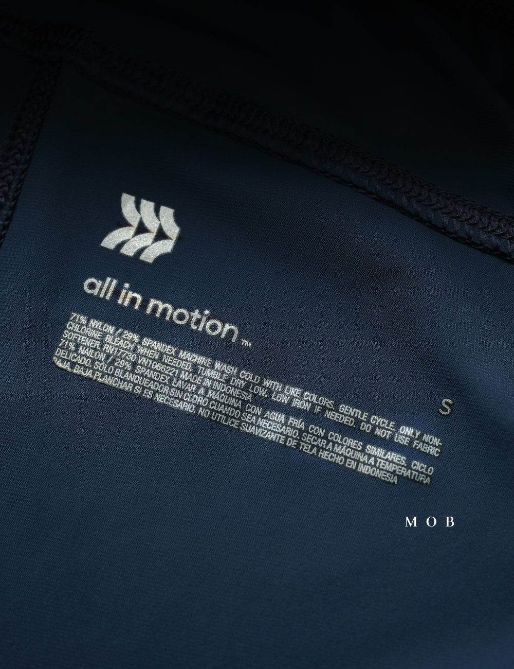 AIMPT02001 Track Jogger Pants Navy (L & XL ONLY)