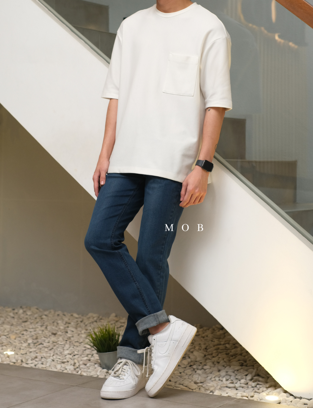 BBGPT02004 Slim Jeans Navy Blue
