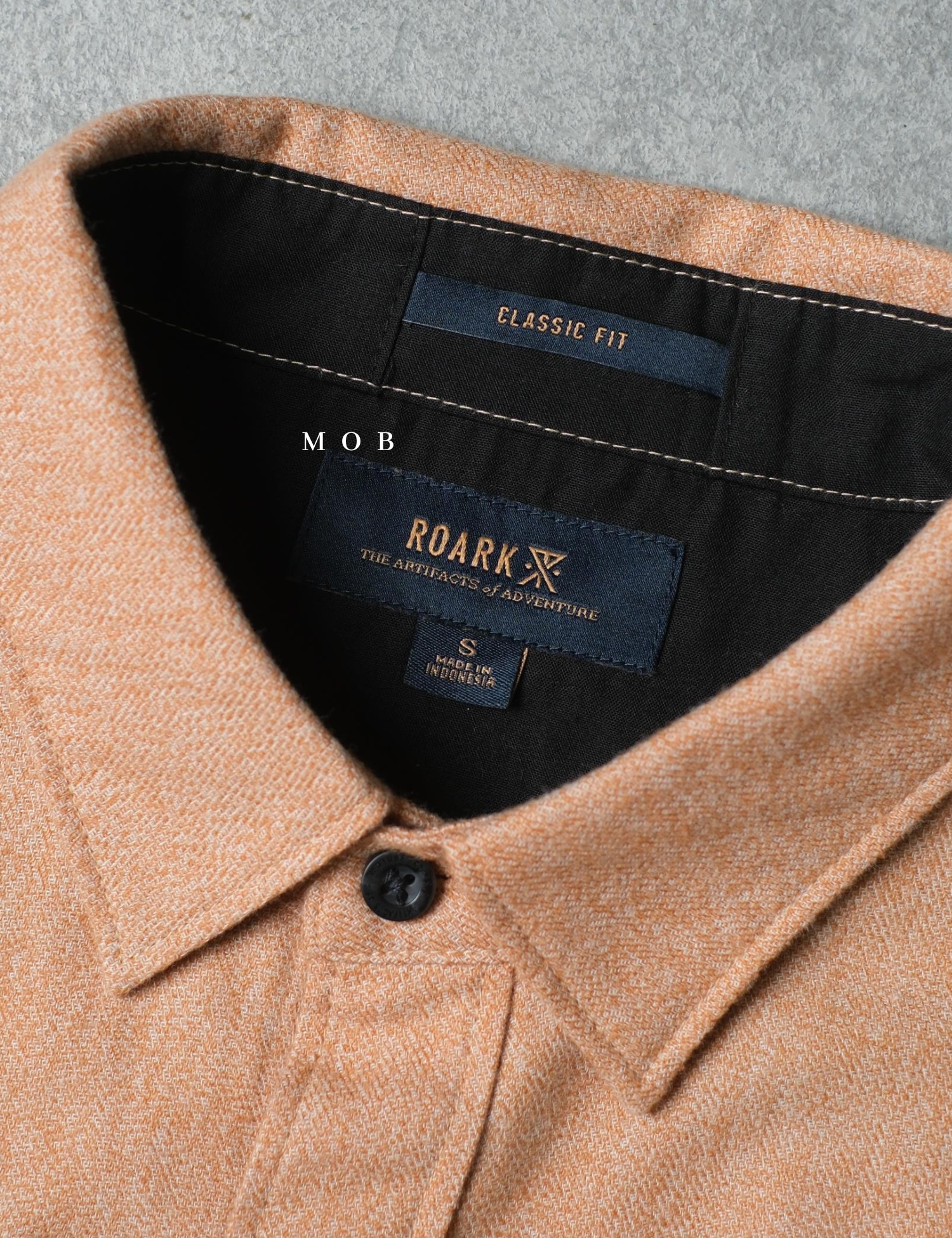 ROALSS02001A Nordsman Flannel LS Shirt Nude Misty