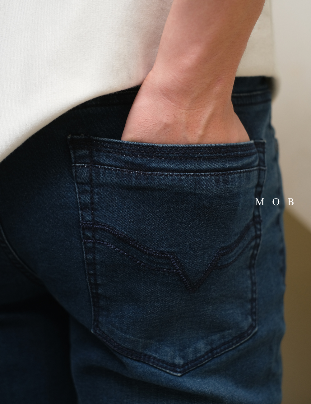 BBGPT02004 Slim Jeans Navy Blue