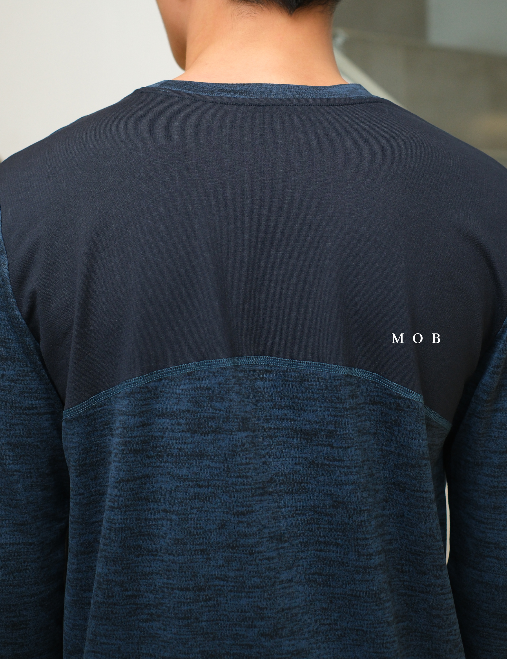 PMBL03001A Warmcell Baselayer Side Logo Coastal Blue