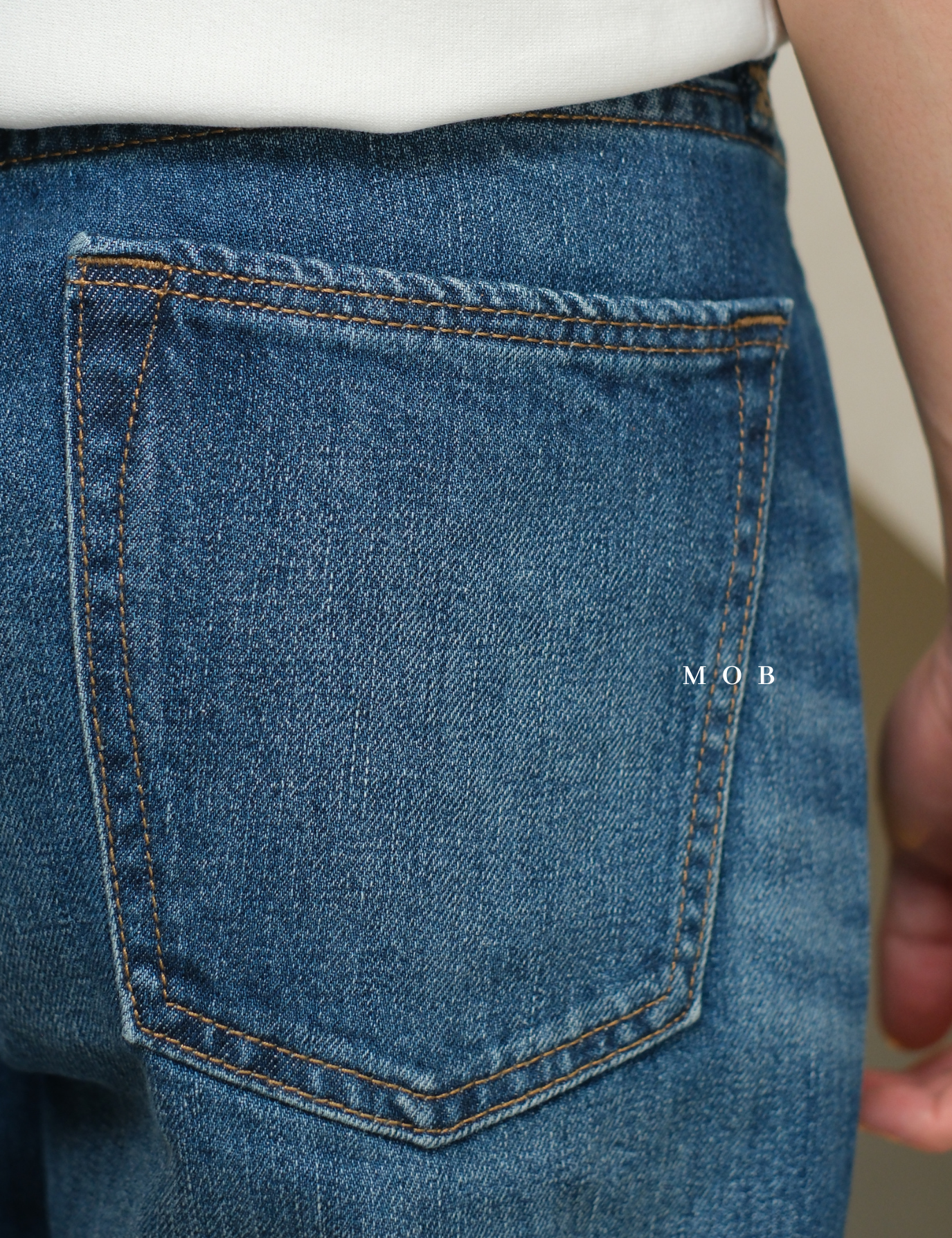 SOPT02001B York Regular Jeans Medium Blue