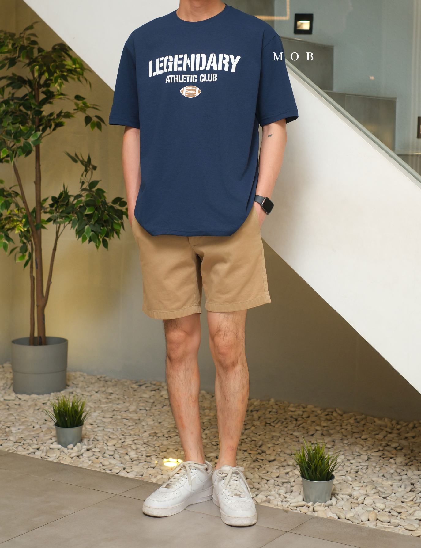 TOPSST02002B Balance LEGENDARY Athletic SS Tee Navy
