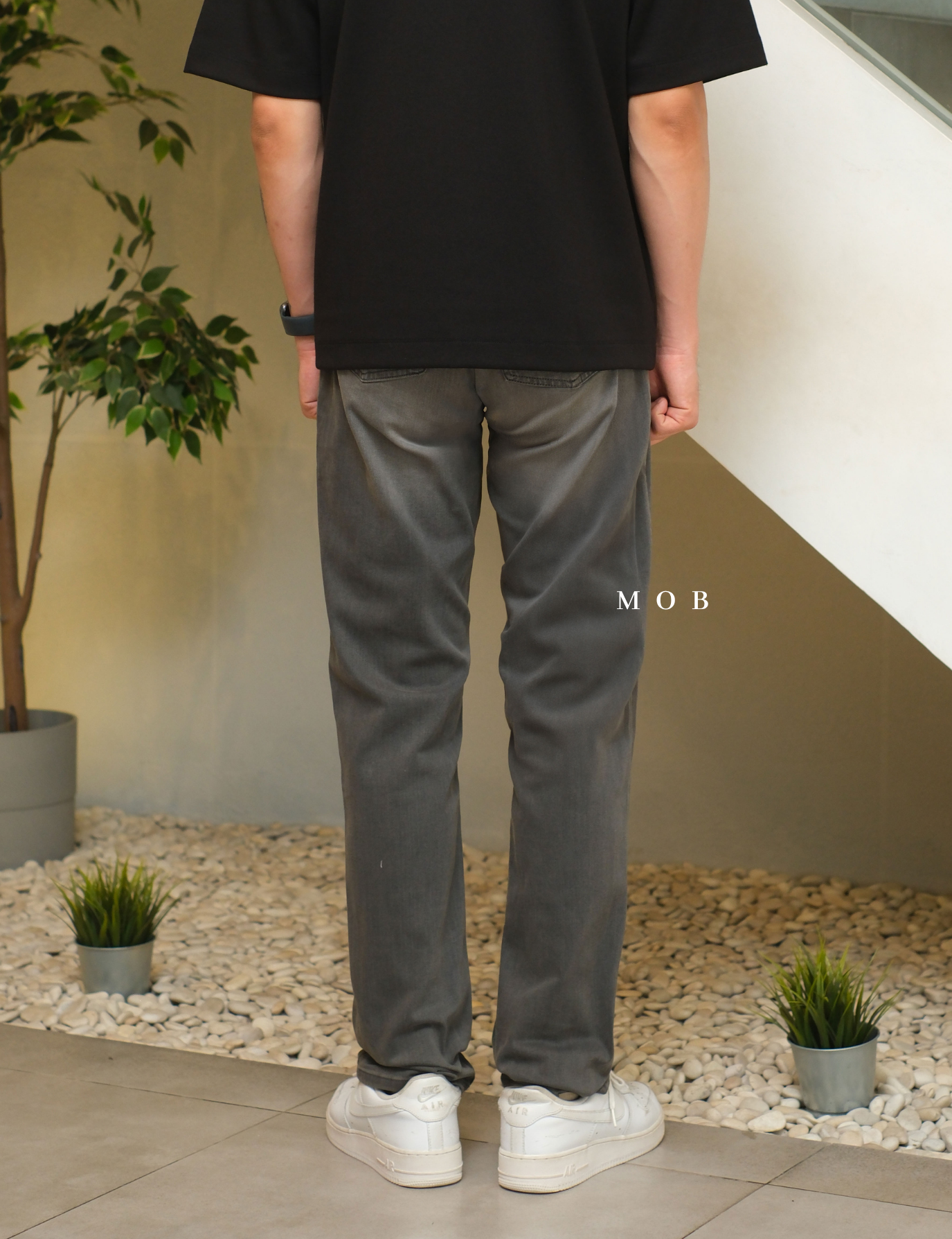 KCPT02005 Awearness Chillflex Slim Jeans Grey