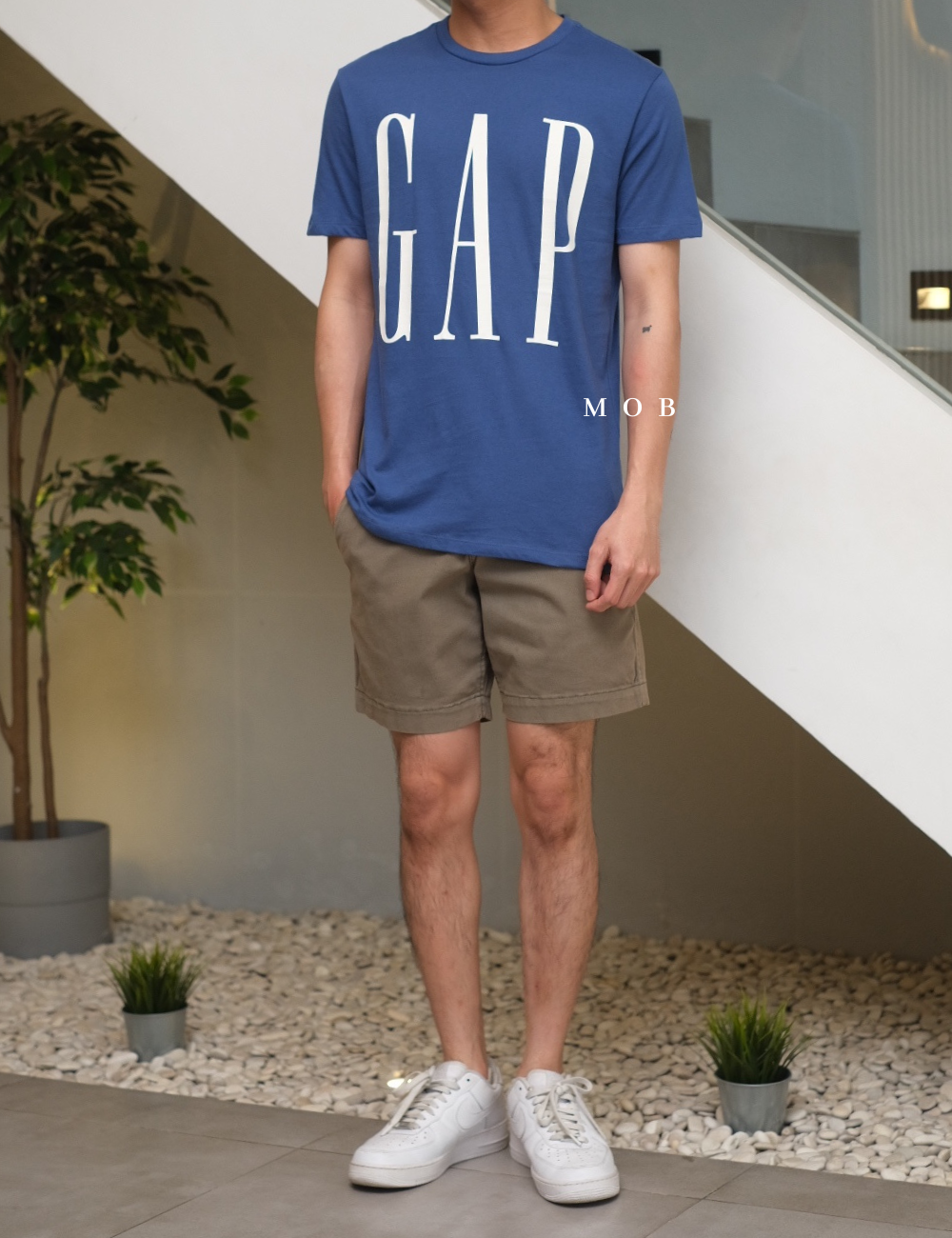 GPSST1205K Big Logo SS Tee Blue
