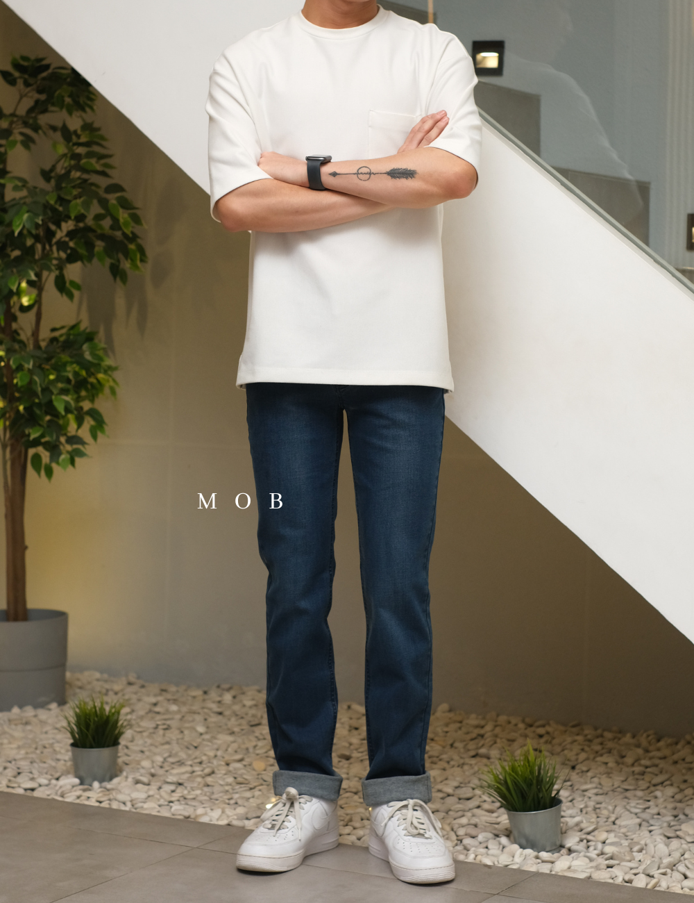 BBGPT02004 Slim Jeans Navy Blue