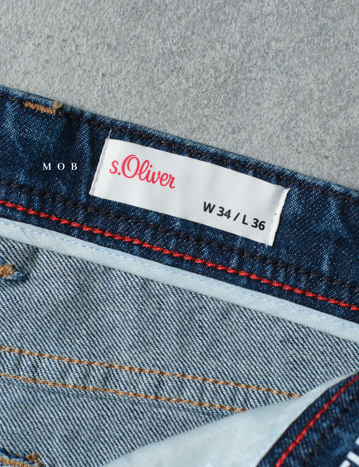 SOPT02001B York Regular Jeans Medium Blue