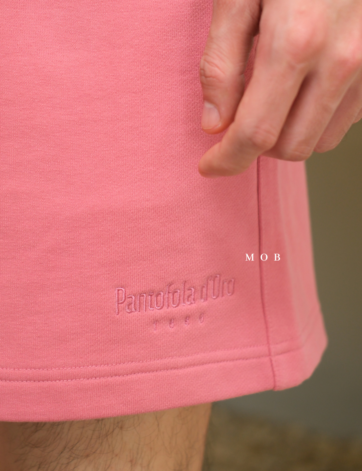 PTDSR01001F Basic Sweatshorts Pink
