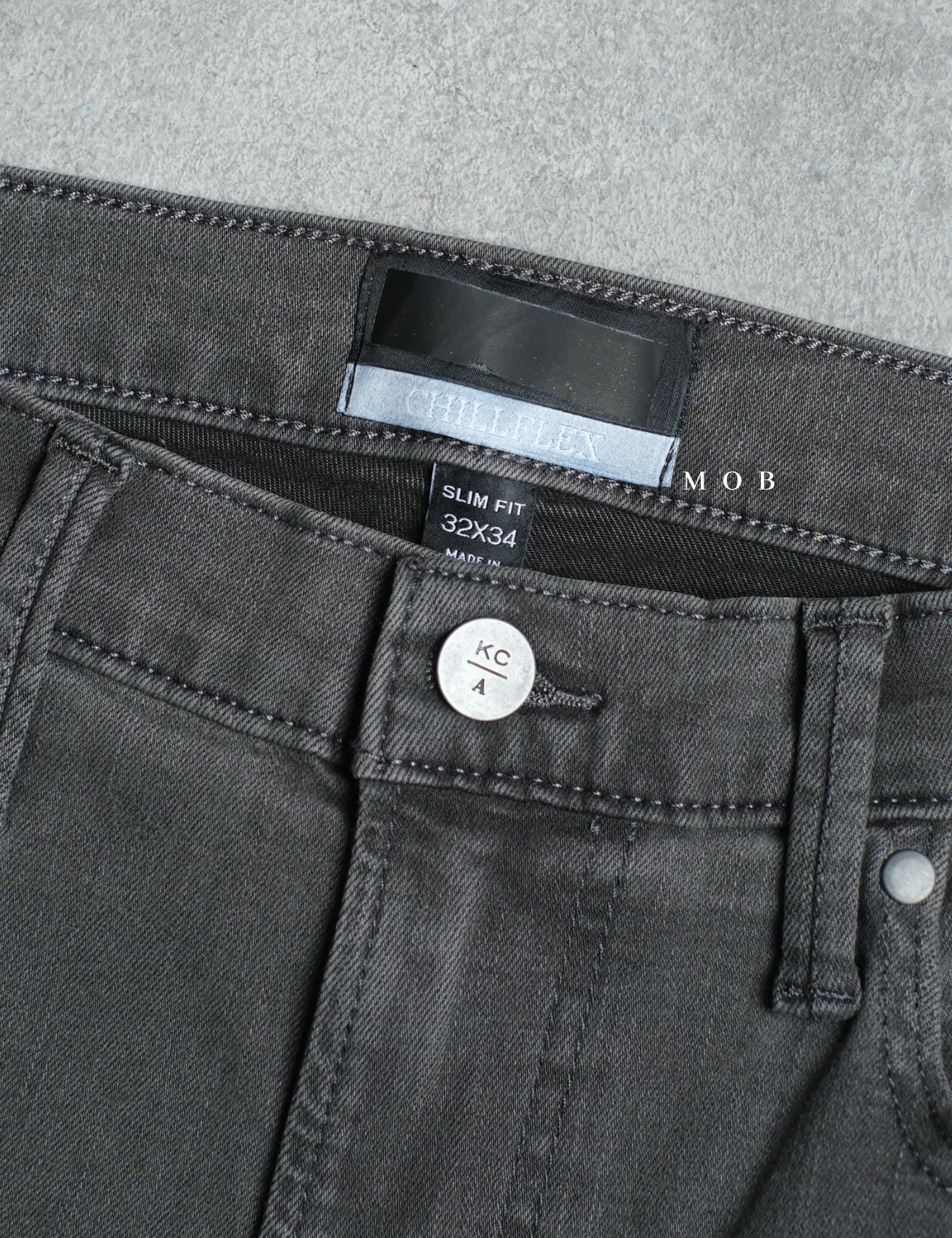 KCPT02005 Awearness Chillflex Slim Jeans Grey