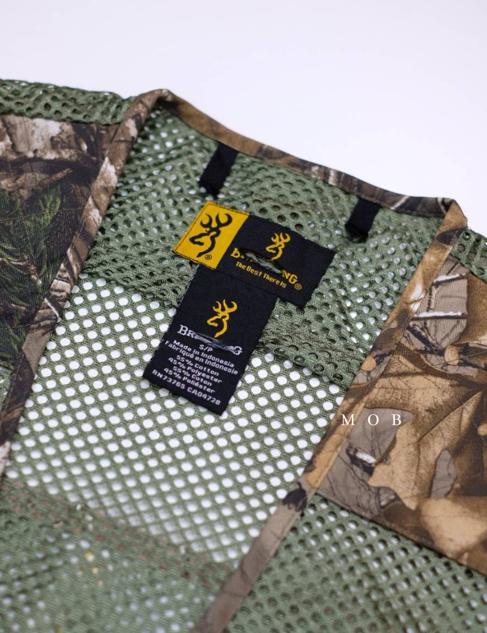 BRNVST01001 Camo Upland Dove Vest Olive