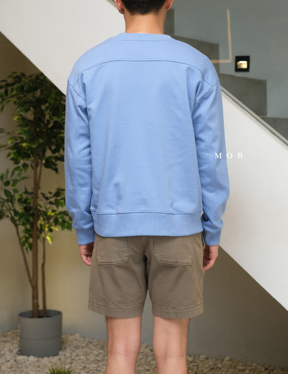 IBSW01001A Treasure Sweatshirt Sky Blue