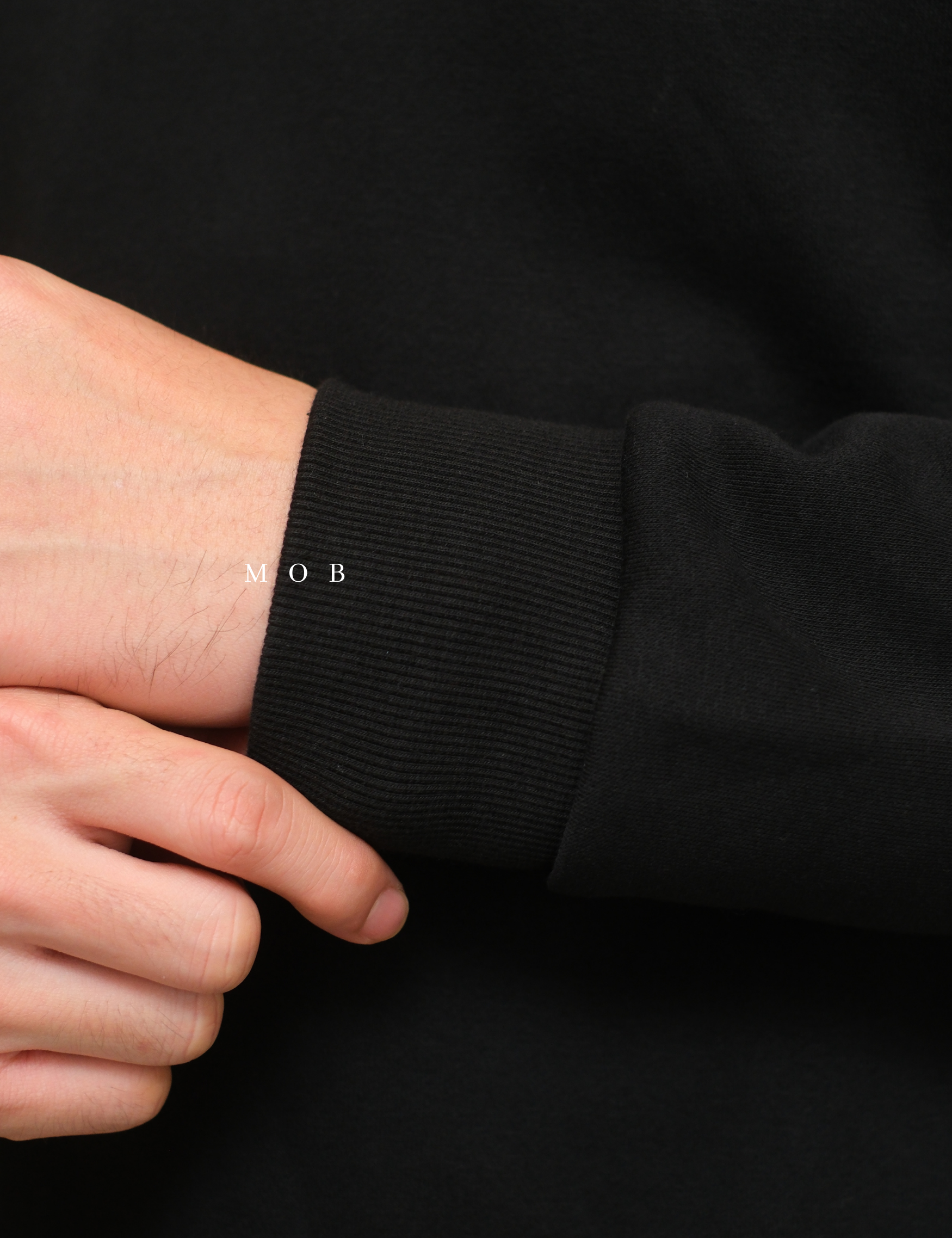 ANDSW01001 Basic SWEATSHIRT Black