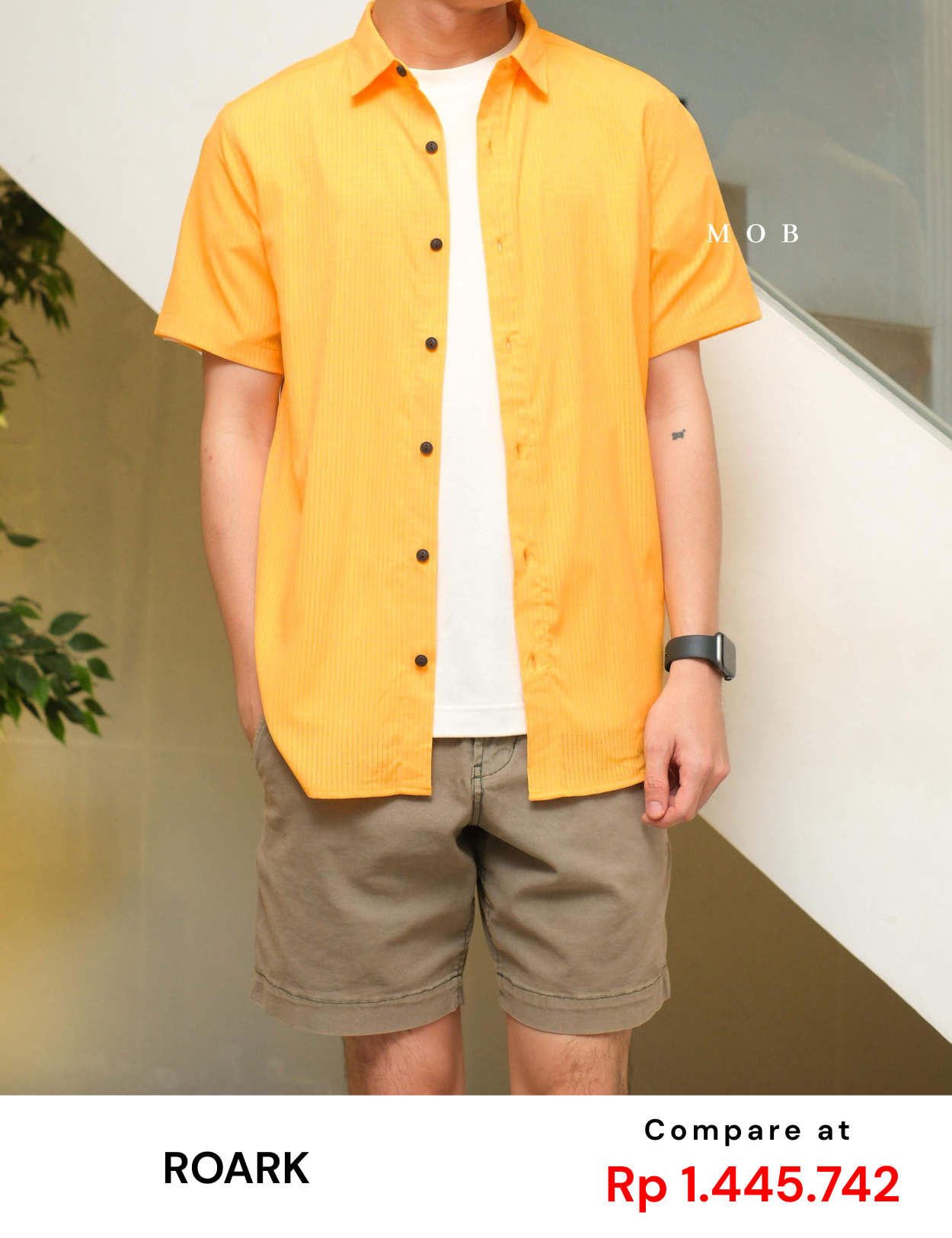 ROASSS01004E Bless Up SS Shirt Yellow