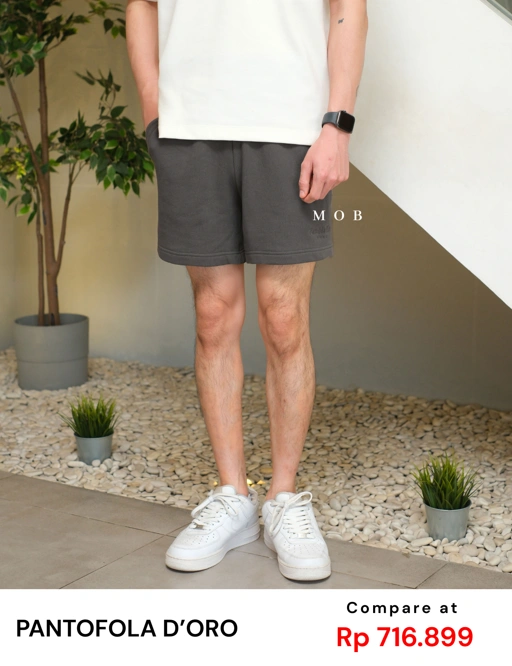 Image of PTDSR01001C Basic Shorts Ash Grey