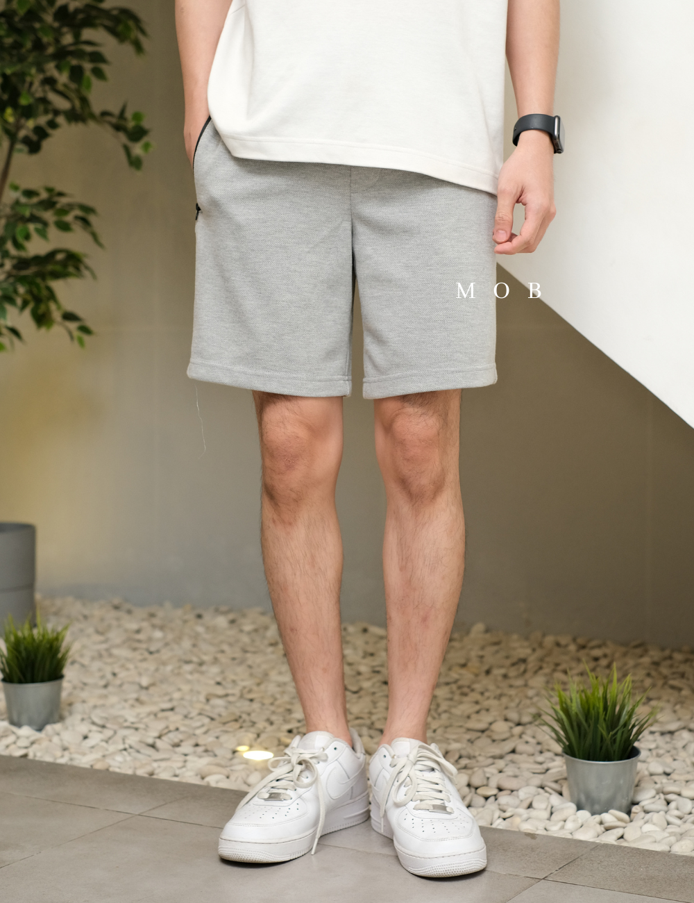 P&BSR01002C SHORTS Grey Vol 2 