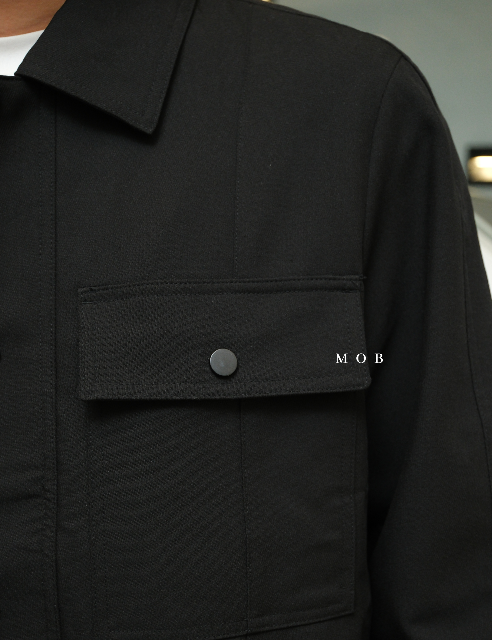 PHJ02004 Interseason Trucker Jacket Black
