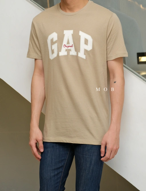 Image of GPSST1202D ARCH Logo SS Tee Brown 
