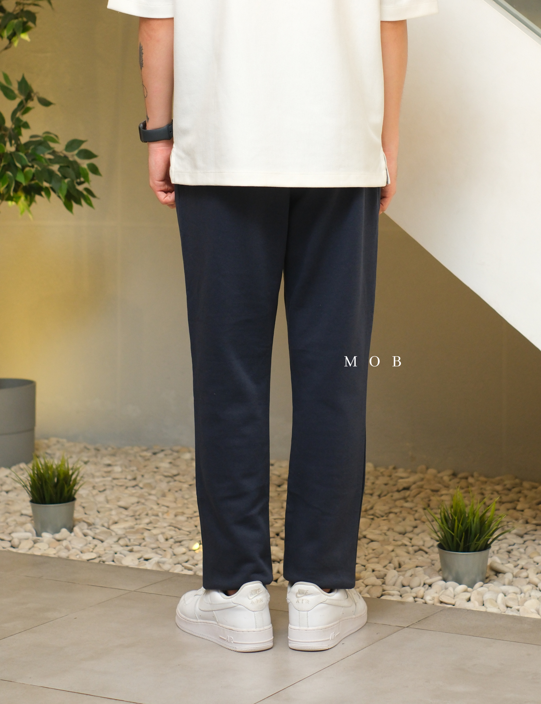 ANDSP01004 Basic SWEATPANTS Navy