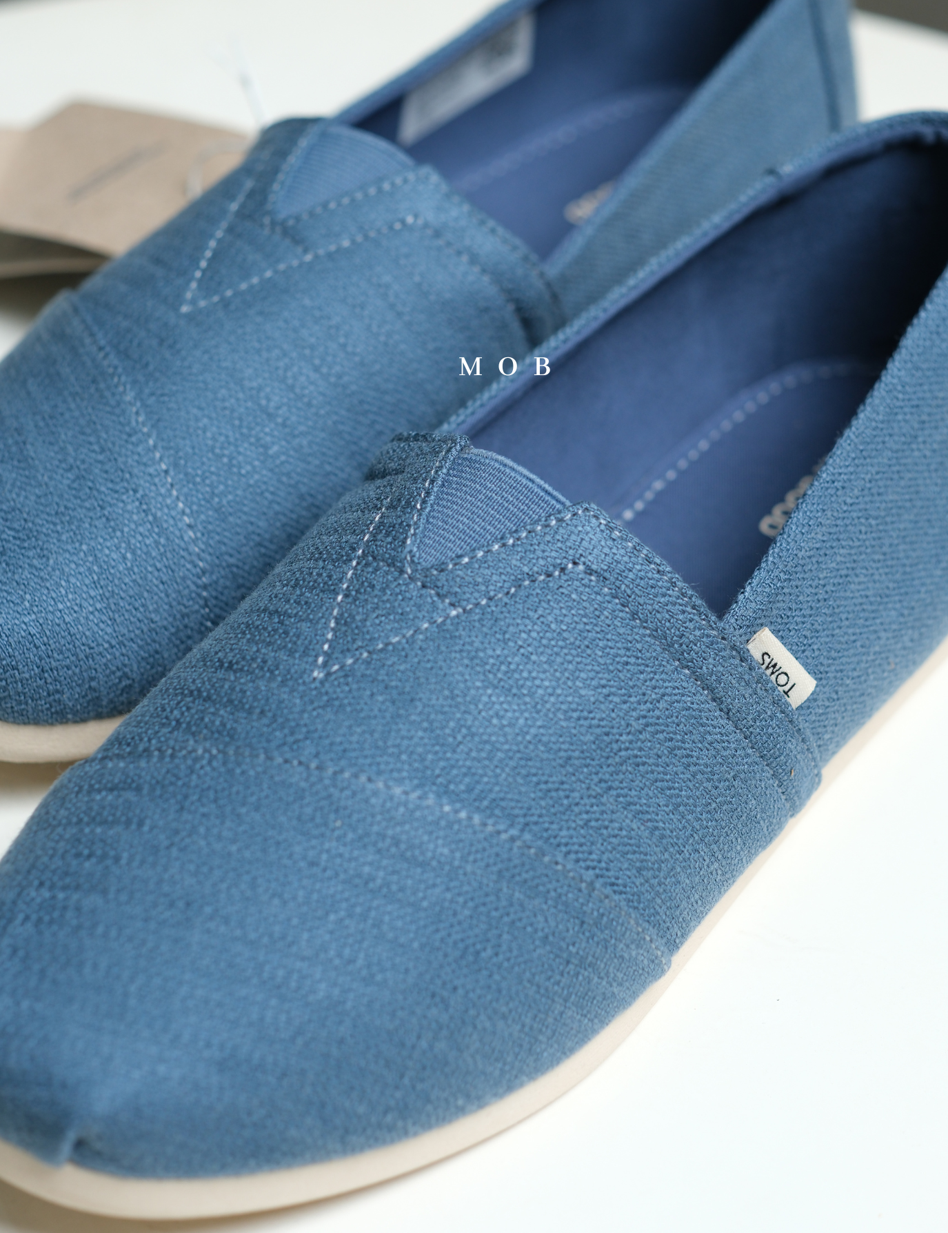 TMSSSH01005A Alpargata Shoes Slate Blue Refibra