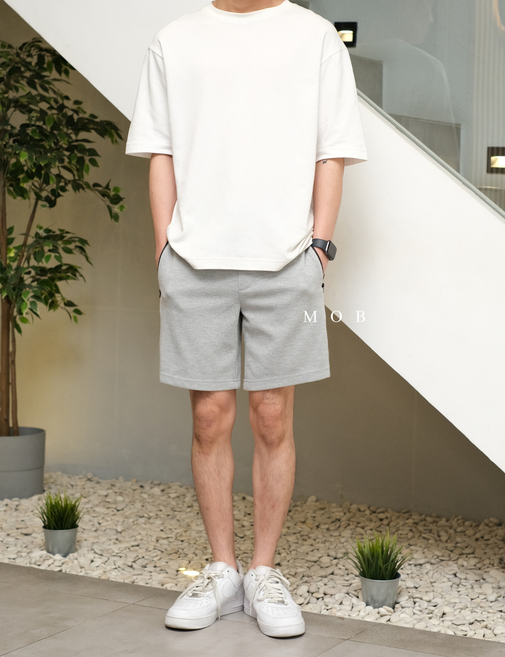 P&BSR01002C SHORTS Grey Vol 2 