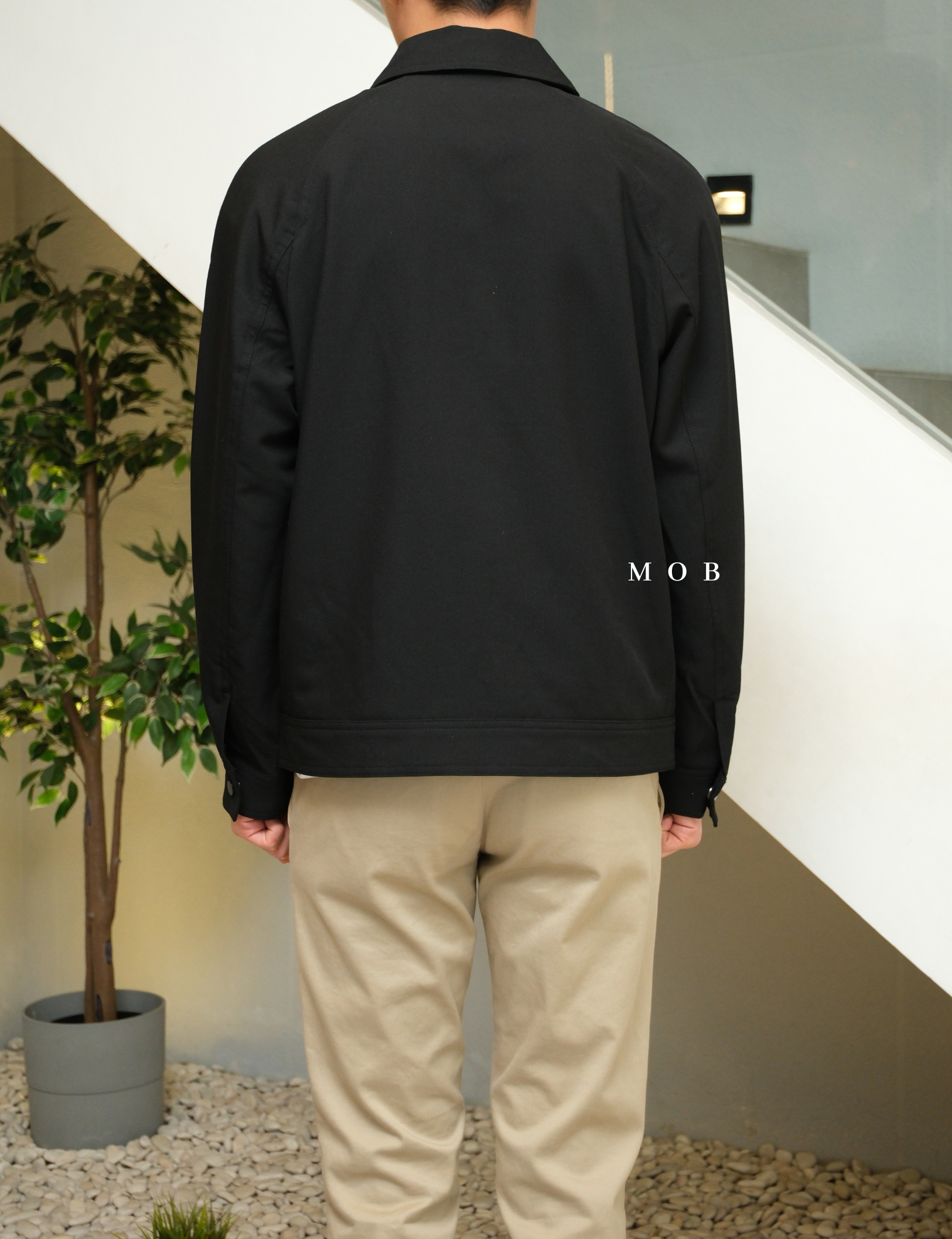 PHJ02004 Interseason Trucker Jacket Black