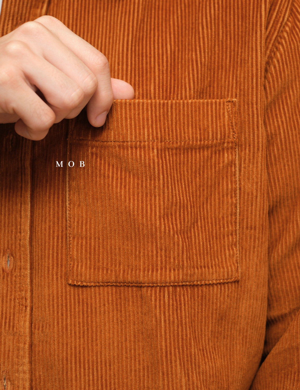 SUNLSS01002B Corduroy LS Shirt Brown