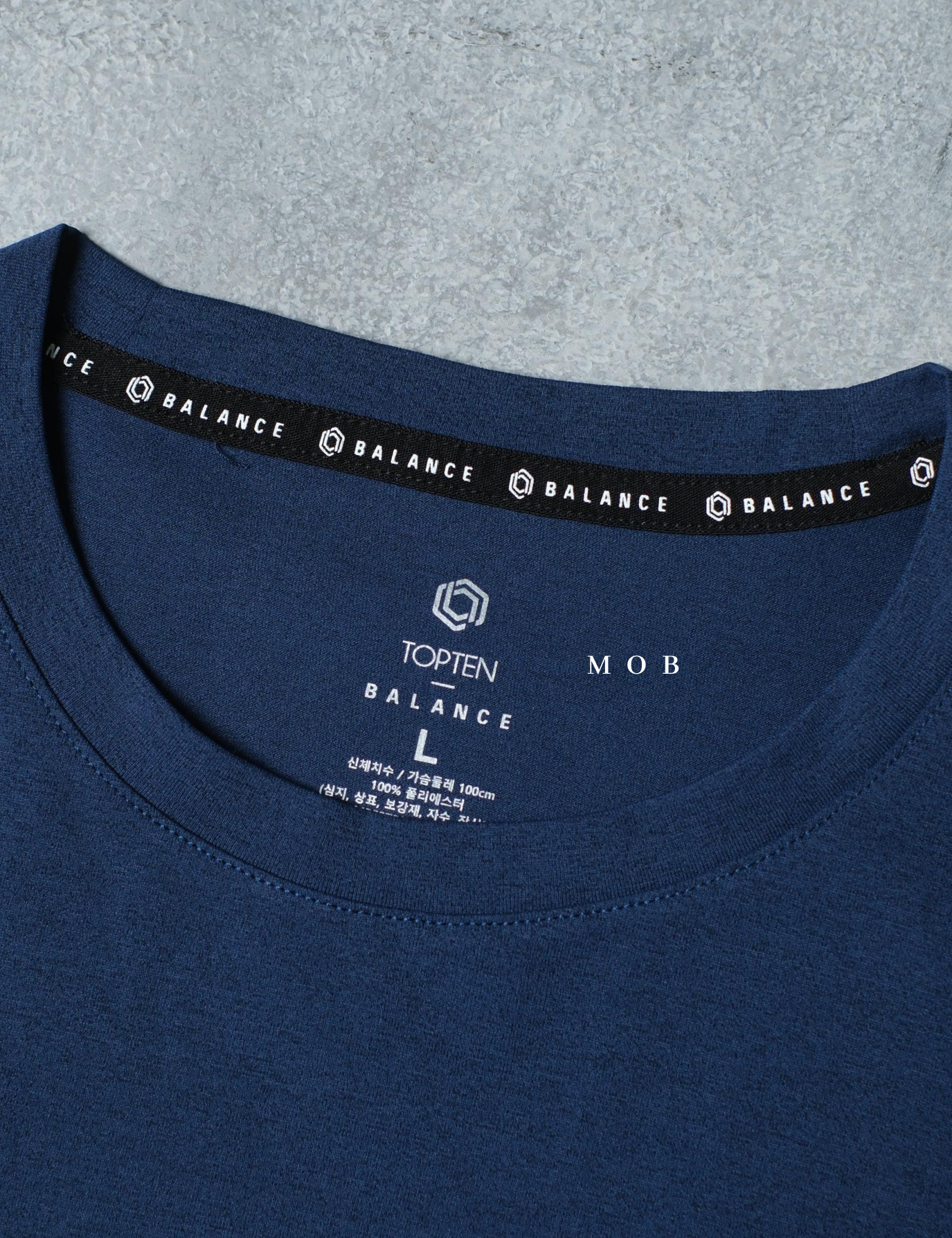 TOPSST02002B Balance LEGENDARY Athletic SS Tee Navy