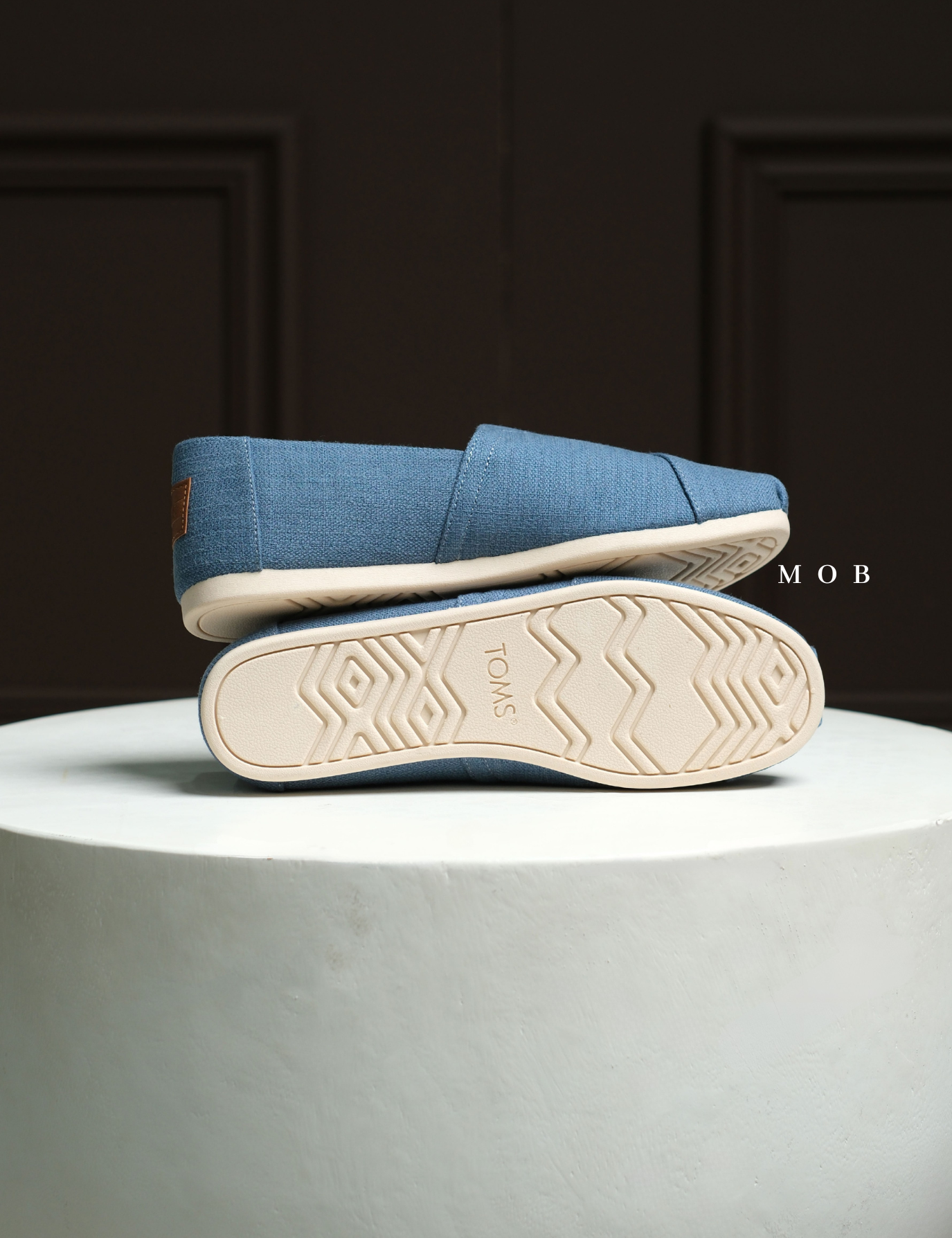 TMSSSH01005A Alpargata Shoes Slate Blue Refibra