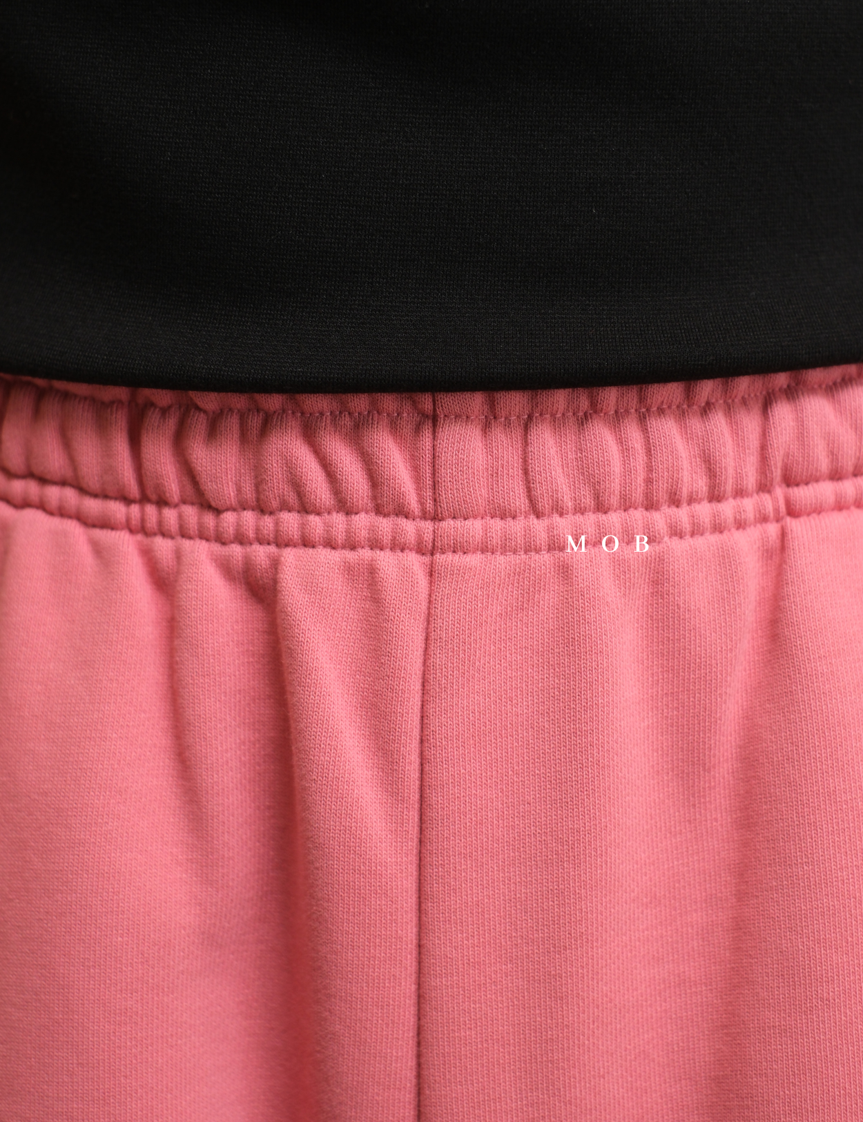 PTDSR01001F Basic Sweatshorts Pink