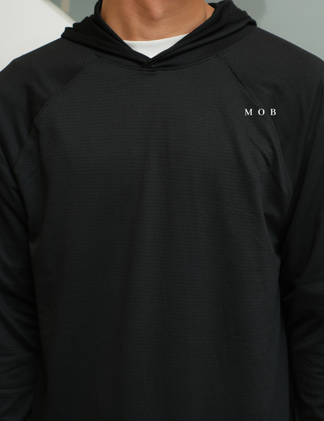 GPHOD04001 Active Hoodie True Black