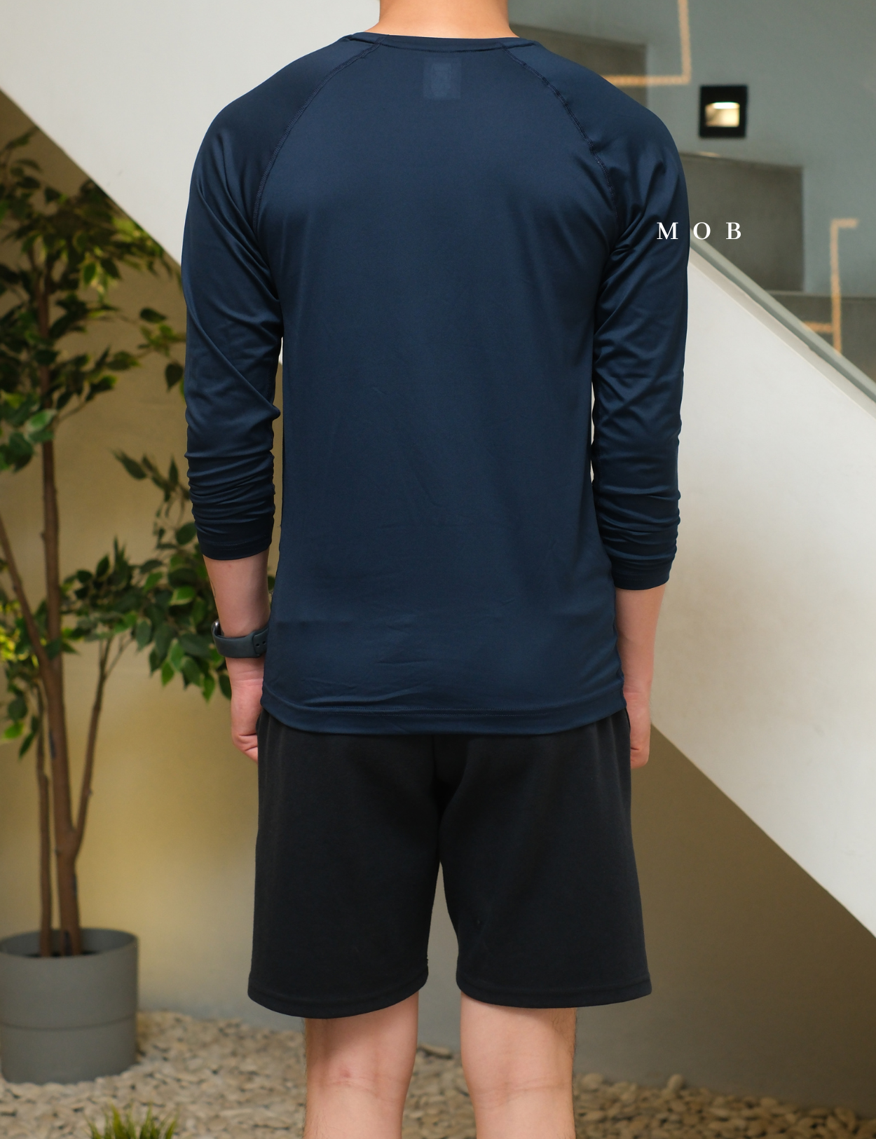 FLBL02002 Baselayer Script Logo Navy