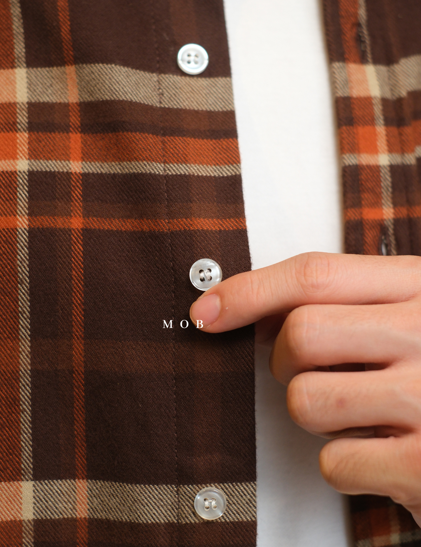 SPLLSS04001 Flannel LS Shirt Brown Plaid