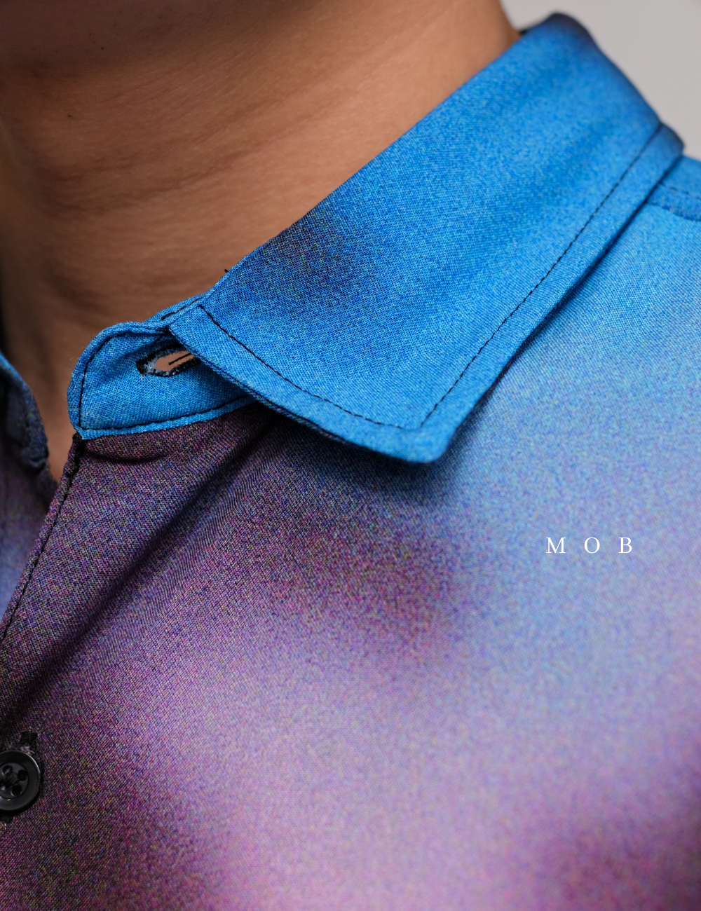 GSSSS01001 Eco Rayon Blurred Palms Shirt