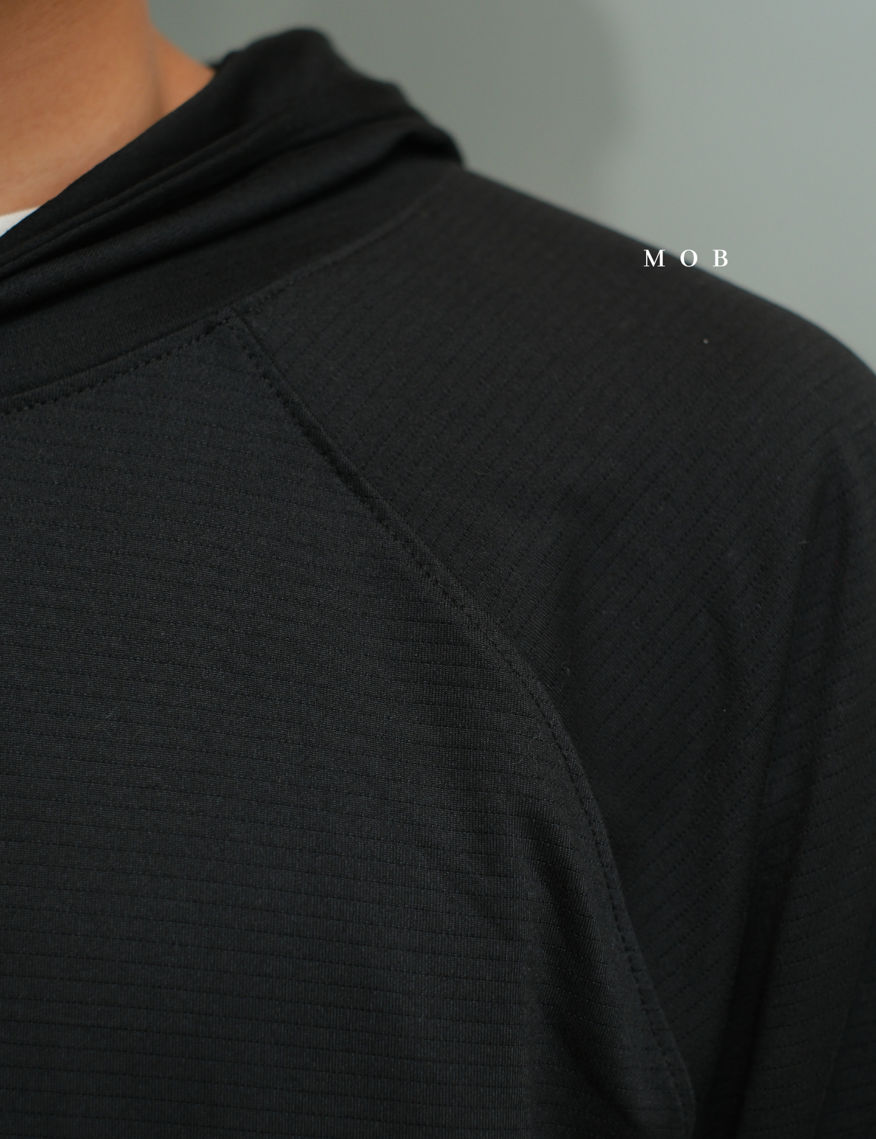 GPHOD04001 Active Hoodie True Black