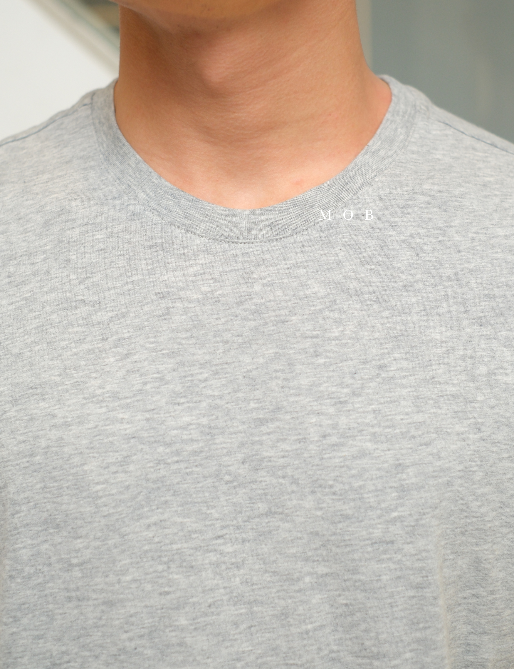 PRLSST05006 Classic SS Tee Grey Misty