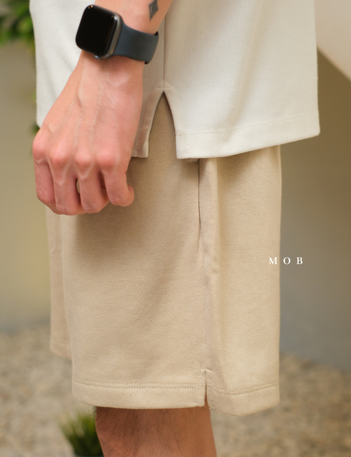 ONSR09001 Basic Shorts Khaki