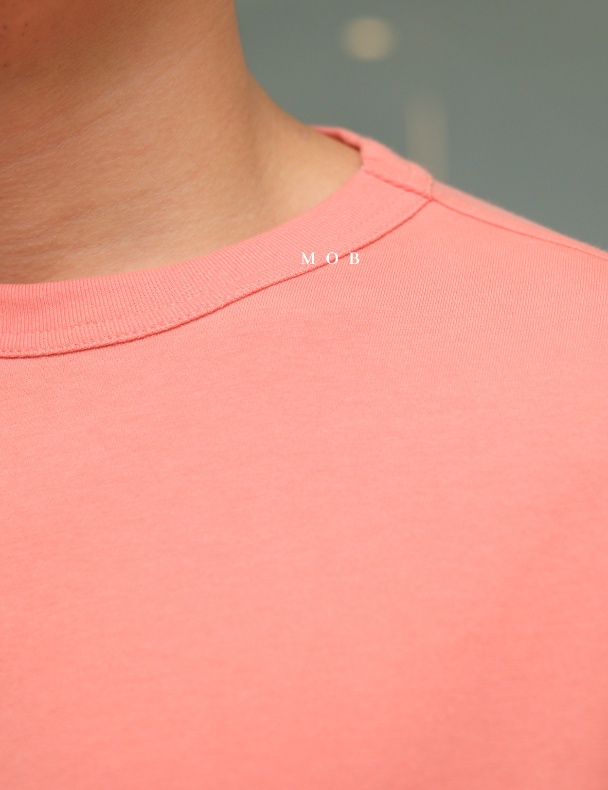 CHMPSST2403G C Small Logo SS Tee Guava
