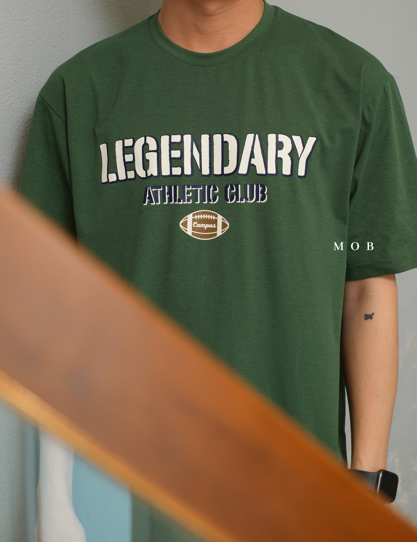 TOPSST02002A Balance LEGENDARY Athletic SS Tee Green