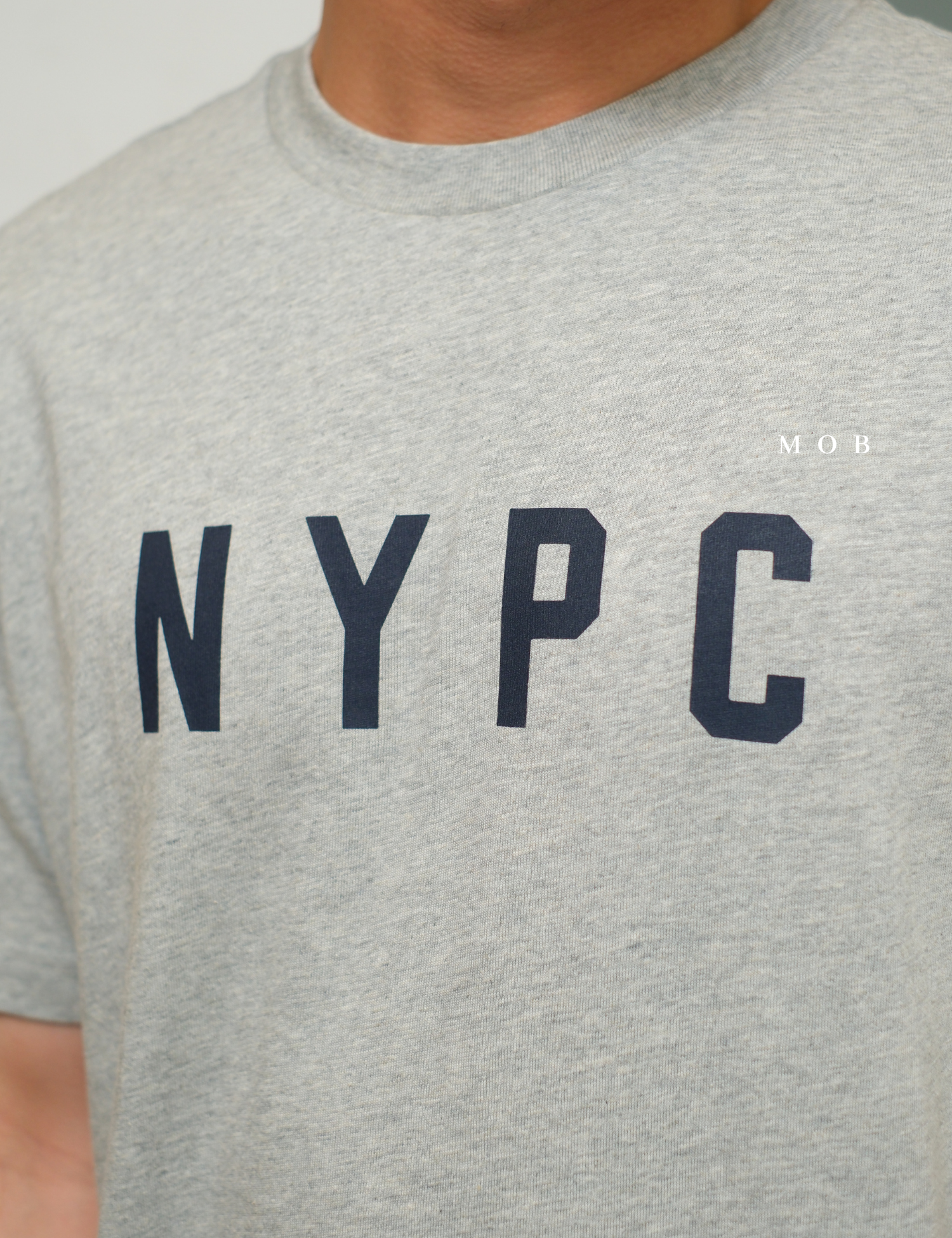 GPSST1102A NYPC SS Tee Heather Grey