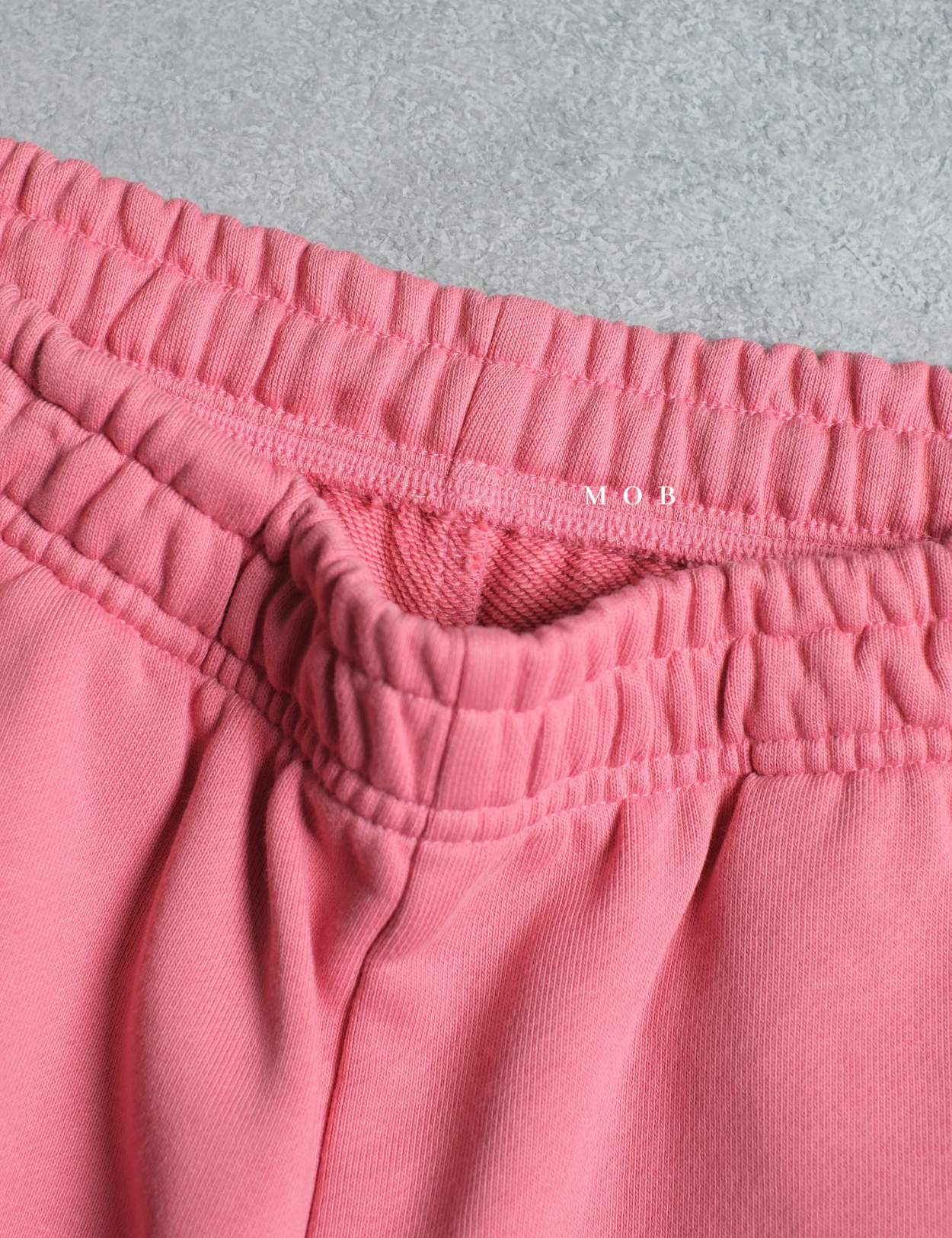 PTDSR01001F Basic Sweatshorts Pink